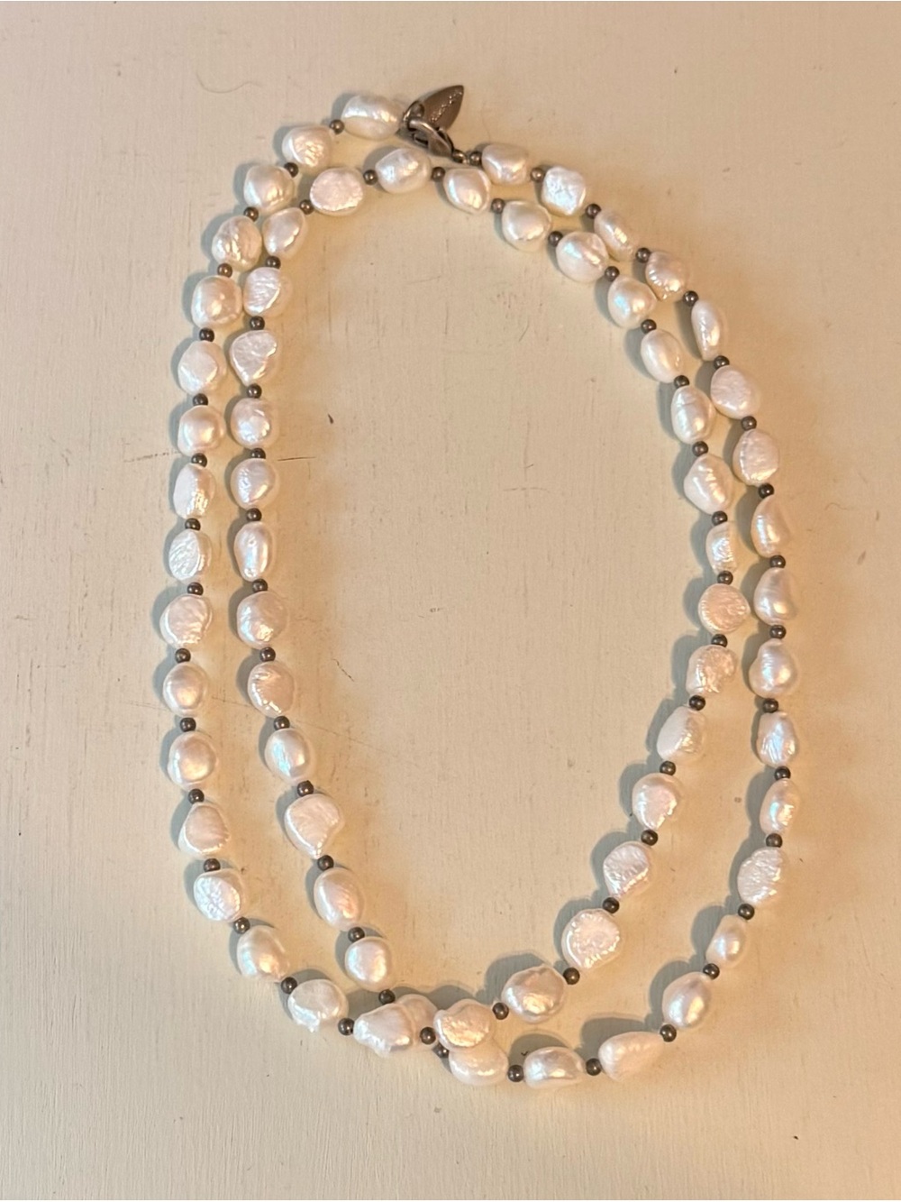 Coldwater Creek Cultured Pearl Single Strand Necklace